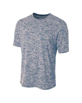'A4 N3296 Men's Polyester Space Dye T-Shirt'