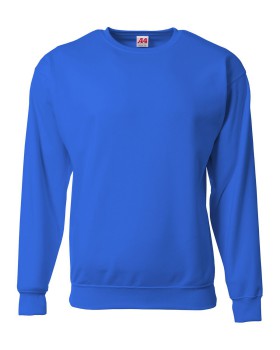 'A4 N4275 Men's Sprint Tech Fleece Crewneck Sweatshirt'