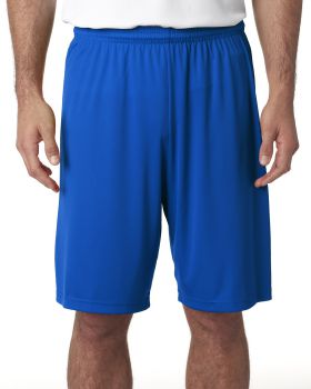 'A4 N5283 Men's Polyester Performance 9 Inch Inseam Short'