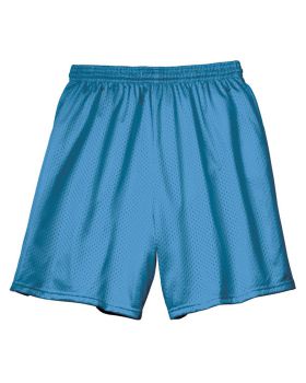 A4 N5293 Adult Seven Inch Inseam Polyester Mesh Short