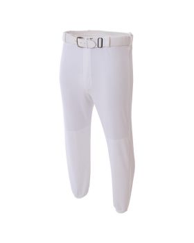 A4 N6195 Adult Double Play Polyester Baseball Pant with Elastic Waist an ...