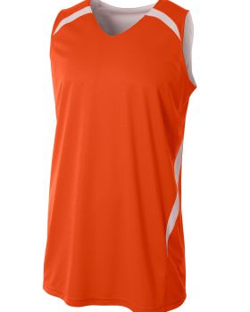 'A4 NB2372 Youth Performance Double/Double Reversible Basketball Jersey'