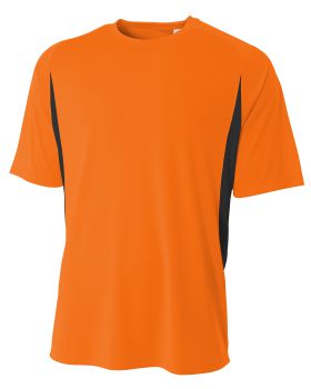'A4 NB3181 Youth Cooling Performance Color Blocked T-Shirt'