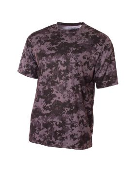 'A4 NB3256 Youth Camo Performance Crew T-Shirt'