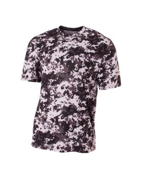'A4 NB3256 Youth Camo Performance Crew T-Shirt'