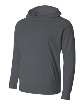 A4 NB4237 Youth Solid Tech Fleece Pullover Hoodie