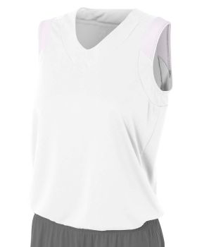 A4 NW2340 Moisture Management V-Neck Muscle