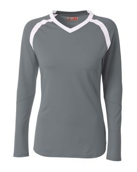 'A4 NW3020 Ace Long Sleeve Volleyball Jersey'
