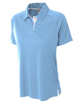 A4 NW3293 Ladies' Contrast Polo Shirt
