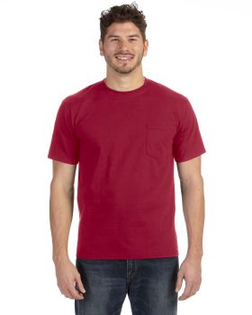 Anvil 783AN Adult Midweight Pocket T-Shirt