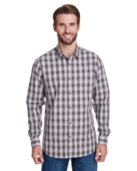 Artisan Collection by Reprime RP250 Men's Mulligan Check Long-Sleeve Cot ...