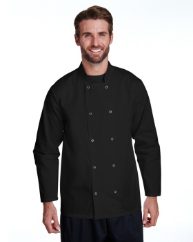 'Artisan Collection by Reprime RP665 Unisex Studded Front Long-Sleeve Chef's Coat'