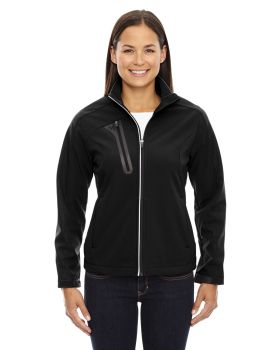 Ash City - North End 78176 Ladies Terrain Colorblock Soft Shell with Emb ...