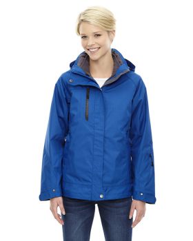 'Ash City North End 78178 Ladies Caprice 3 In 1 Jacket With Soft Shell Liner'