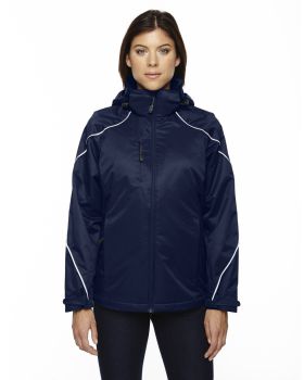 Ash City - North End 78196 Ladies' Angle 3-in-1 Jacket with Bonded Fleec ...
