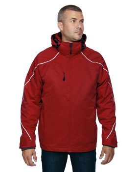 'Ash City - North End 88196 Men's Angle 3-in-1 Jacket with Bonded Fleece Liner'