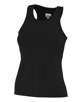 Augusta Sportswear 1202 Ladies Poly/Spandex Solid Racerback Tank ...