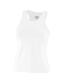 Augusta Sportswear 1202 Ladies Poly/Spandex Solid Racerback Tank