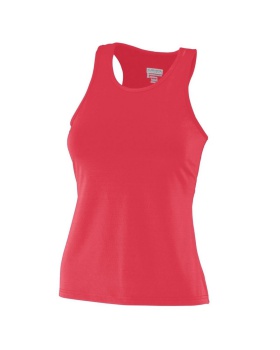 'Augusta Sportswear 1203 Girls' Poly/Spandex Solid Racerback Tank'