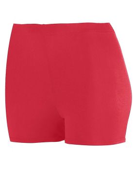 'Augusta 1211-C Girls Poly/Spandex 2.5 Short'