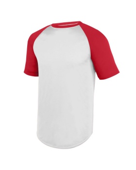 'Augusta Sportswear 1508 Wicking Short Sleeve Baseball Jersey'