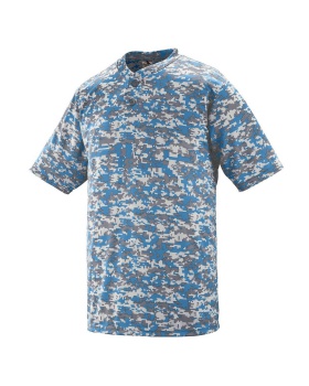 'Augusta 1556 Youth Digi Camo Wicking Two-Button Jersey'