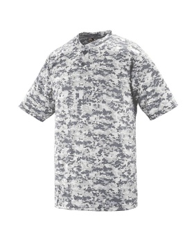 'Augusta 1556 Youth Digi Camo Wicking Two-Button Jersey'