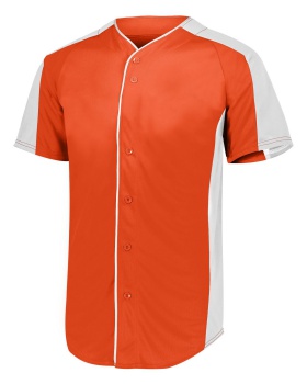 'Augusta Sportswear 1655 Full Button Baseball Jersey'