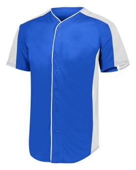 'Augusta Sportswear 1655 Full Button Baseball Jersey'