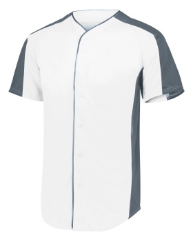 Augusta Sportswear 1656  Youth Full Button Baseball Jersey