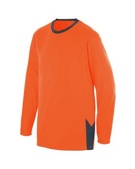 'Augusta 1718 Youth Block Out Long Sleeve Jersey'