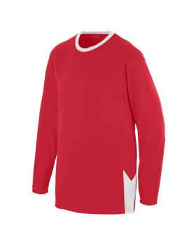 'Augusta 1718 Youth Block Out Long Sleeve Jersey'