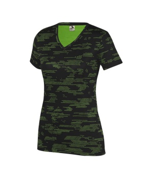 'Augusta Sportswear 1803-C Ladies' Sleet Wicking Tee'