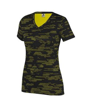 'Augusta Sportswear 1803-C Ladies' Sleet Wicking Tee'
