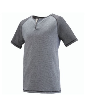 'Augusta Sportswear 2152-C Men's Linear Fusion Short Sleeve Henley'