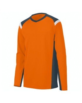 'Augusta 2506-C Men's Oblique Long Sleeve Jersey'