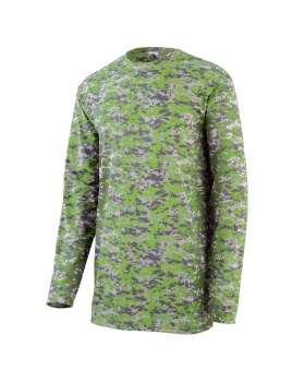 'Augusta 2789 Youth Digi Camo Wicking Long Sleeve T-Shirt'