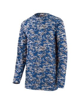 'Augusta 2789 Youth Digi Camo Wicking Long Sleeve T-Shirt'