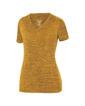 'Augusta 2952 Ladies' Intensify Black Heather Training Tee'