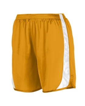 'Augusta Sportswear 328 Youth Wicking Track Short With Side Insert'