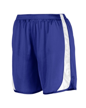 'Augusta Sportswear 328 Youth Wicking Track Short With Side Insert'