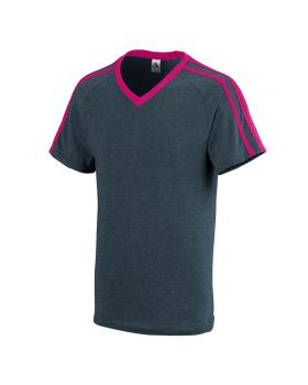 'Augusta 363-C Men's Get Rowdy Shoulder Stripe Tee'