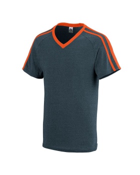 'Augusta 364-C Youth Get Rowdy Shoulder Stripe Tee'