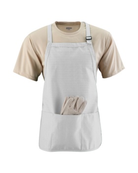 'Augusta 4250 Medium Length Apron With Pouch'