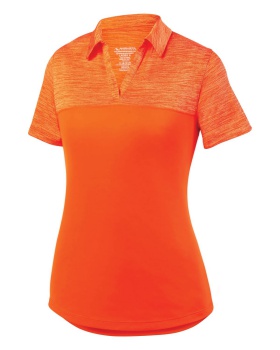 'Augusta 5413 Ladies Shadow Tonal Heather Polo'