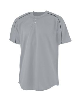 'Augusta 585 Men's Wicking Two-Button Baseball Jersey'