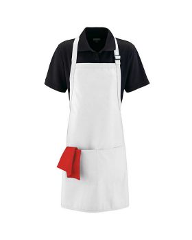 'Augusta 5965 Full Width Apron With Pockets'