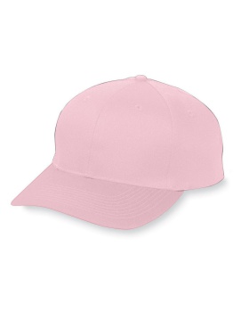 'Augusta 6206 Youth Six-Panel Cotton Twill Low-Profile Cap'