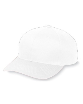 Augusta 6206 Youth Six-Panel Cotton Twill Low-Profile Cap