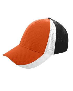 'Augusta 6247 Sport Flex Three-Color Athletic Mesh Cap'